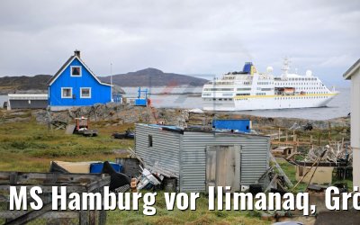 MS Hamburg vor Ilimanaq, Grönland MS Hamburg vor Ilimanaq, Grönland