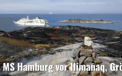 MS Hamburg vor Ilimanaq, Grönland MS Hamburg vor Ilimanaq, Grönland