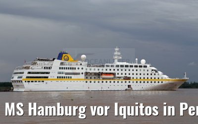 MS Hamburg vor Iquitos in Peru am 08.01.2015 MS Hamburg vor Iquitos in Peru am 08.01.2015
