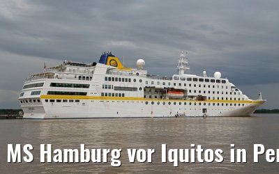 MS Hamburg vor Iquitos in Peru am 08.01.2015 MS Hamburg vor Iquitos in Peru am 08.01.2015