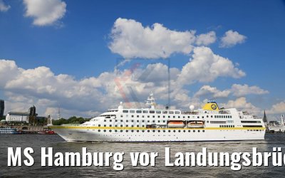 MS Hamburg vor Landungsbrücken in Hamburg 14.05.2017 MS Hamburg vor Landungsbrücken in Hamburg 14.05.2017