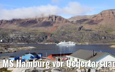 MS Hamburg vor Qeqertarsuaq, Grönland MS Hamburg vor Qeqertarsuaq, Grönland