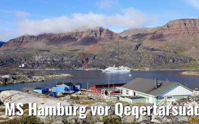 MS Hamburg vor Qeqertarsuaq, Grönland MS Hamburg vor Qeqertarsuaq, Grönland