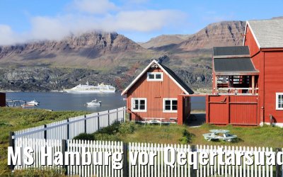 MS Hamburg vor Qeqertarsuaq, Grönland MS Hamburg vor Qeqertarsuaq, Grönland