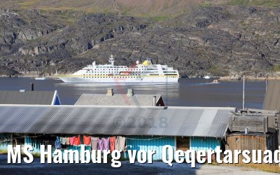 MS Hamburg vor Qeqertarsuaq, Grönland MS Hamburg vor Qeqertarsuaq, Grönland