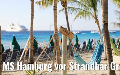 MS Hamburg vor Strandbar Grand Turk Island 19.02.2018 MS Hamburg vor Strandbar Grand Turk Island 19.02.2018