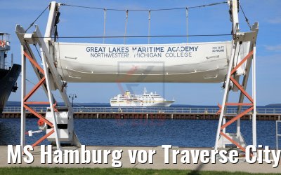 MS Hamburg vor Traverse City 10.10.2019 MS Hamburg vor Traverse City 10.10.2019