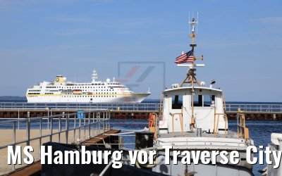 MS Hamburg vor Traverse City 10.10.2019 MS Hamburg vor Traverse City 10.10.2019