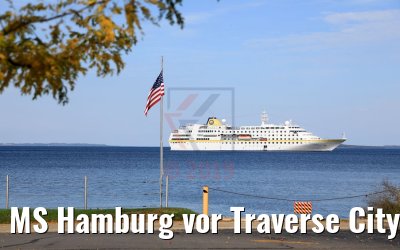 MS Hamburg vor Traverse City 10.10.2019 MS Hamburg vor Traverse City 10.10.2019