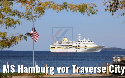 MS Hamburg vor Traverse City 10.10.2019 MS Hamburg vor Traverse City 10.10.2019