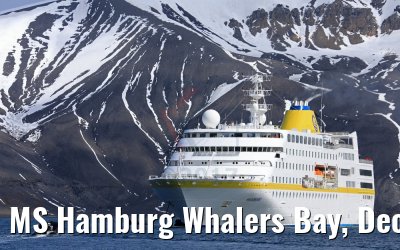 MS Hamburg Whalers Bay, Deception Island Antarktis 07.01.2017 MS Hamburg Whalers Bay, Deception Island Antarktis 07.01.2017