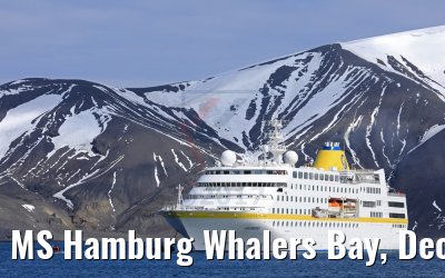 MS Hamburg Whalers Bay, Deception Island Antarktis 07.01.2017 MS Hamburg Whalers Bay, Deception Island Antarktis 07.01.2017