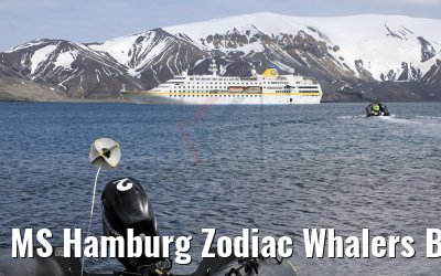 MS Hamburg Zodiac Whalers Bay, Deception Island 07.01.2017 MS Hamburg Zodiac Whalers Bay, Deception Island 07.01.2017