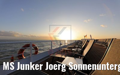 MS Junker Joerg Sonnenuntergang 16.09.2019 MS Junker Joerg Sonnenuntergang 16.09.2019