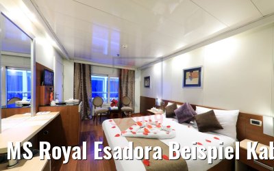 MS Royal Esadora Beispiel Kabine Doppelbett MS Royal Esadora Beispiel Kabine Doppelbett