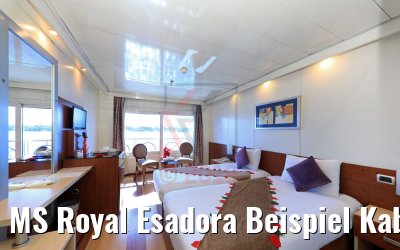 MS Royal Esadora Beispiel Kabine Doppelbett MS Royal Esadora Beispiel Kabine Doppelbett