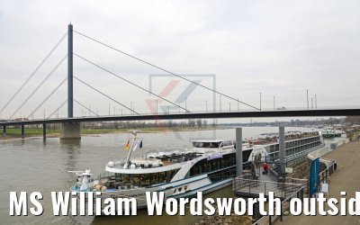 MS William Wordsworth outside view Düsseldorf MS William Wordsworth outside view Düsseldorf