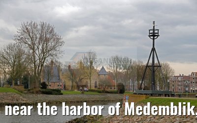 near the harbor of Medemblik, Netherlands 04.04.2016 near the harbor of Medemblik, Netherlands 04.04.2016