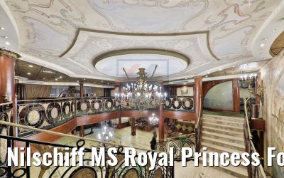 Nilschiff MS Royal Princess Foyer und Atrium Nilschiff MS Royal Princess Foyer und Atrium