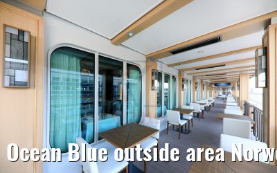 Ocean Blue outside area Norwegian Encore Ocean Blue outside area Norwegian Encore