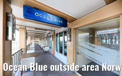 Ocean Blue outside area Norwegian Encore Ocean Blue outside area Norwegian Encore