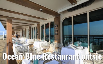 Ocean Blue Restaurant outsie area Norwegian Bliss Ocean Blue Restaurant outsie area Norwegian Bliss