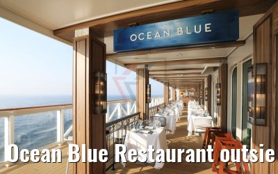 Ocean Blue Restaurant outsie area Norwegian Bliss Ocean Blue Restaurant outsie area Norwegian Bliss