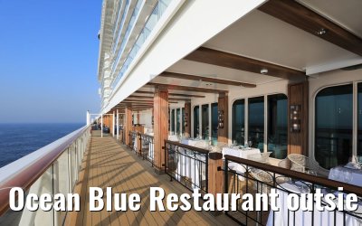 Ocean Blue Restaurant outsie area Norwegian Bliss Ocean Blue Restaurant outsie area Norwegian Bliss