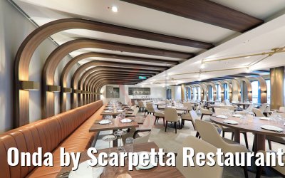 Onda by Scarpetta Restaurant Norwegian Encore Onda by Scarpetta Restaurant Norwegian Encore