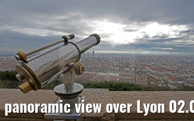 panoramic view over Lyon 02.03.2016 panoramic view over Lyon 02.03.2016
