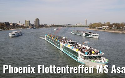 Phoenix Flottentreffen MS Asara, MS Aurelia und MS Anesha 31.03.2017 Köln Phoenix Flottentreffen MS Asara, MS Aurelia und MS Anesha 31.03.2017 Köln