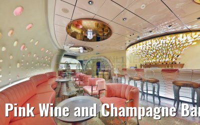 Pink Wine and Champagne Bar Disney Dream Pink Wine and Champagne Bar Disney Dream