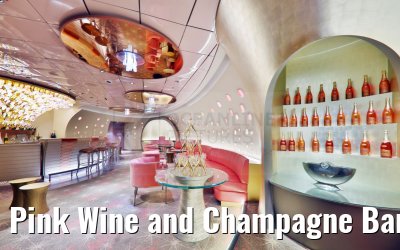 Pink Wine and Champagne Bar Disney Dream Pink Wine and Champagne Bar Disney Dream