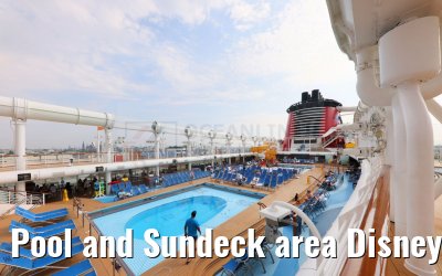 Pool and Sundeck area Disney Dream Pool and Sundeck area Disney Dream