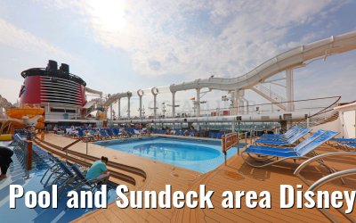 Pool and Sundeck area Disney Dream Pool and Sundeck area Disney Dream