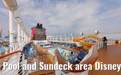 Pool and Sundeck area Disney Dream Pool and Sundeck area Disney Dream