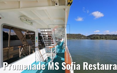 Promenade MS Sofia Restaurantdeck Promenade MS Sofia Restaurantdeck