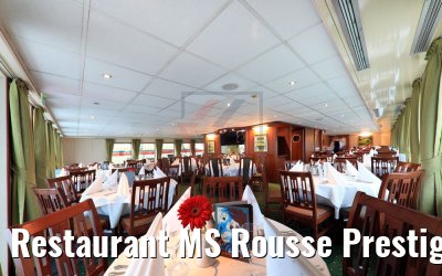 Restaurant MS Rousse Prestige abends Restaurant MS Rousse Prestige abends