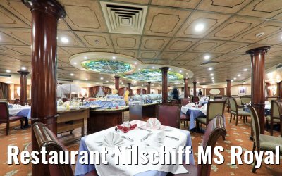 Restaurant Nilschiff MS Royal Princess Restaurant Nilschiff MS Royal Princess