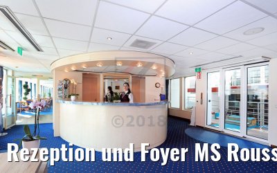 Rezeption und Foyer MS Rousse Prestige Rezeption und Foyer MS Rousse Prestige