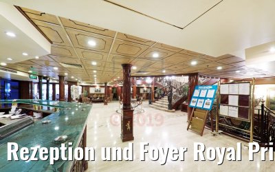 Rezeption und Foyer Royal Princess Nilschiff Rezeption und Foyer Royal Princess Nilschiff
