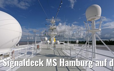 Signaldeck MS Hamburg auf dem Amazonas 06.01.2015 Signaldeck MS Hamburg auf dem Amazonas 06.01.2015