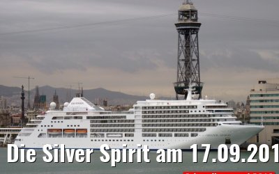 Die Silver Spirit am 17.09.2010 in Barcelona Die Silver Spirit am 17.09.2010 in Barcelona