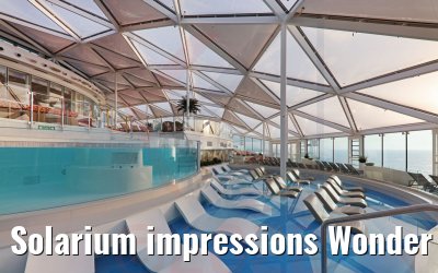 Solarium impressions Wonder of the Seas Solarium impressions Wonder of the Seas