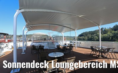 Sonnendeck Loungebereich MS Rousse Prestige Sonnendeck Loungebereich MS Rousse Prestige