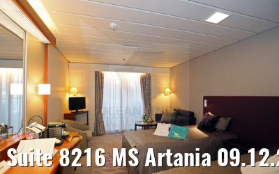 Suite 8216 MS Artania 09.12.2014 Suite 8216 MS Artania 09.12.2014