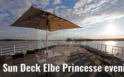 Sun Deck Elbe Princesse evening 16.04.2016 Sun Deck Elbe Princesse evening 16.04.2016