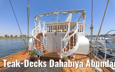 Teak-Decks Dahabiya Abundance Teak-Decks Dahabiya Abundance