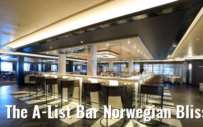 The A-List Bar Norwegian Bliss The A-List Bar Norwegian Bliss