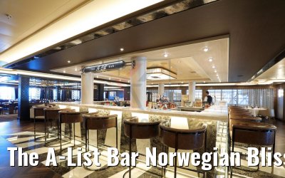 The A-List Bar Norwegian Bliss The A-List Bar Norwegian Bliss